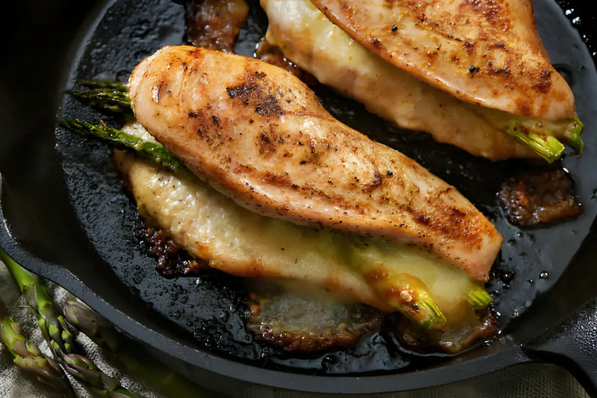 Asparagus Stuffed Chicken Breast