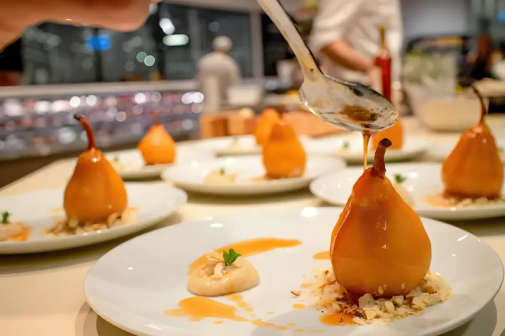 Poached Pears