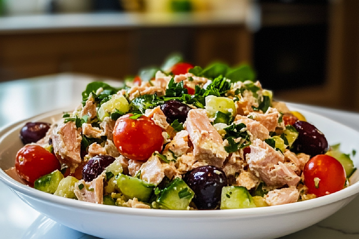 Mediterranean Tuna Salad Recipe