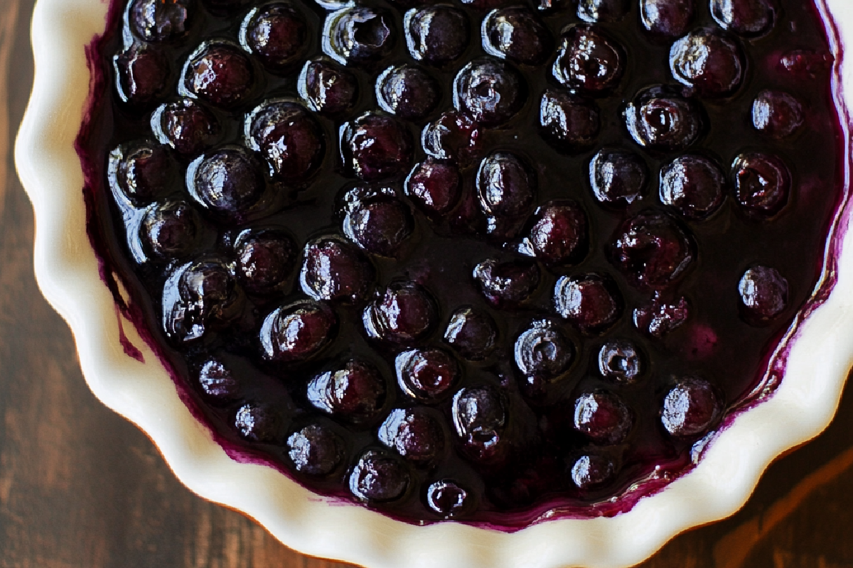 blueberry pie filling recipe