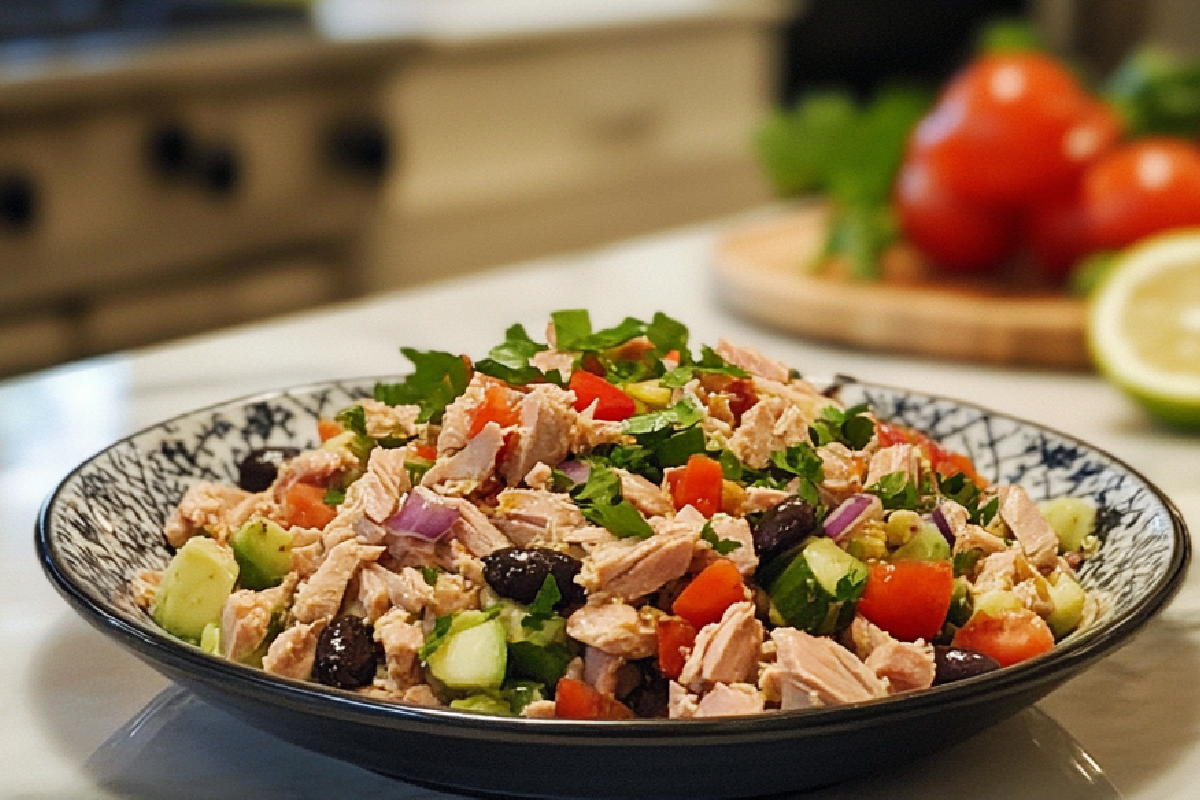 Mediterranean Tuna Salad Recipe