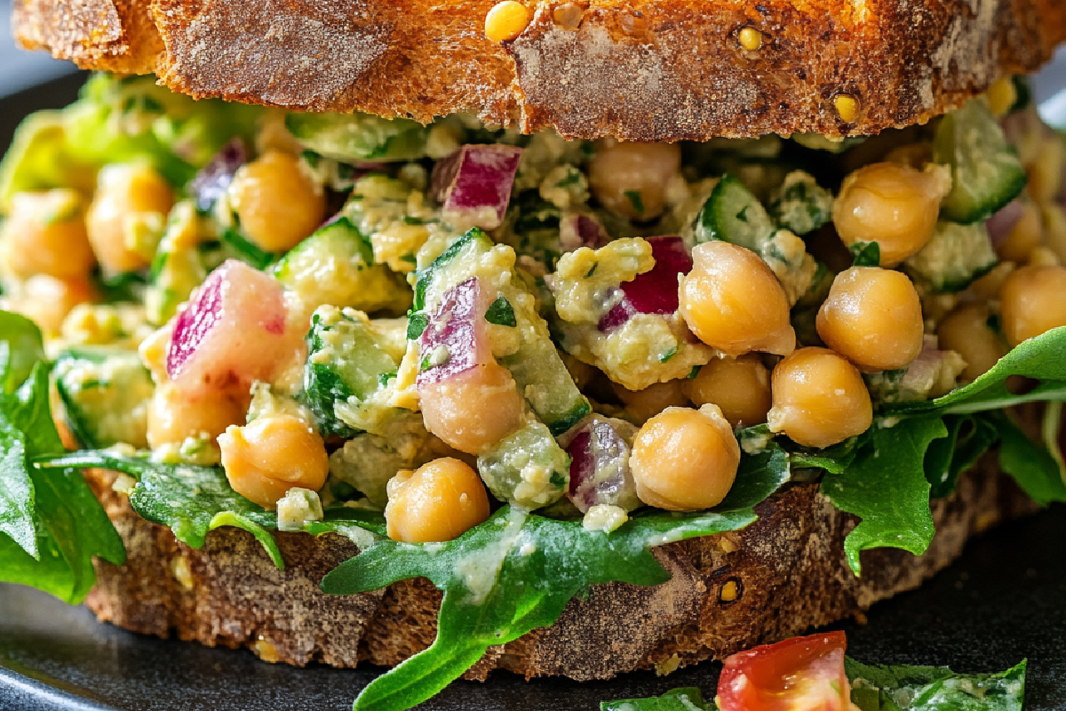 Chickpea Salad Sandwich Recipe