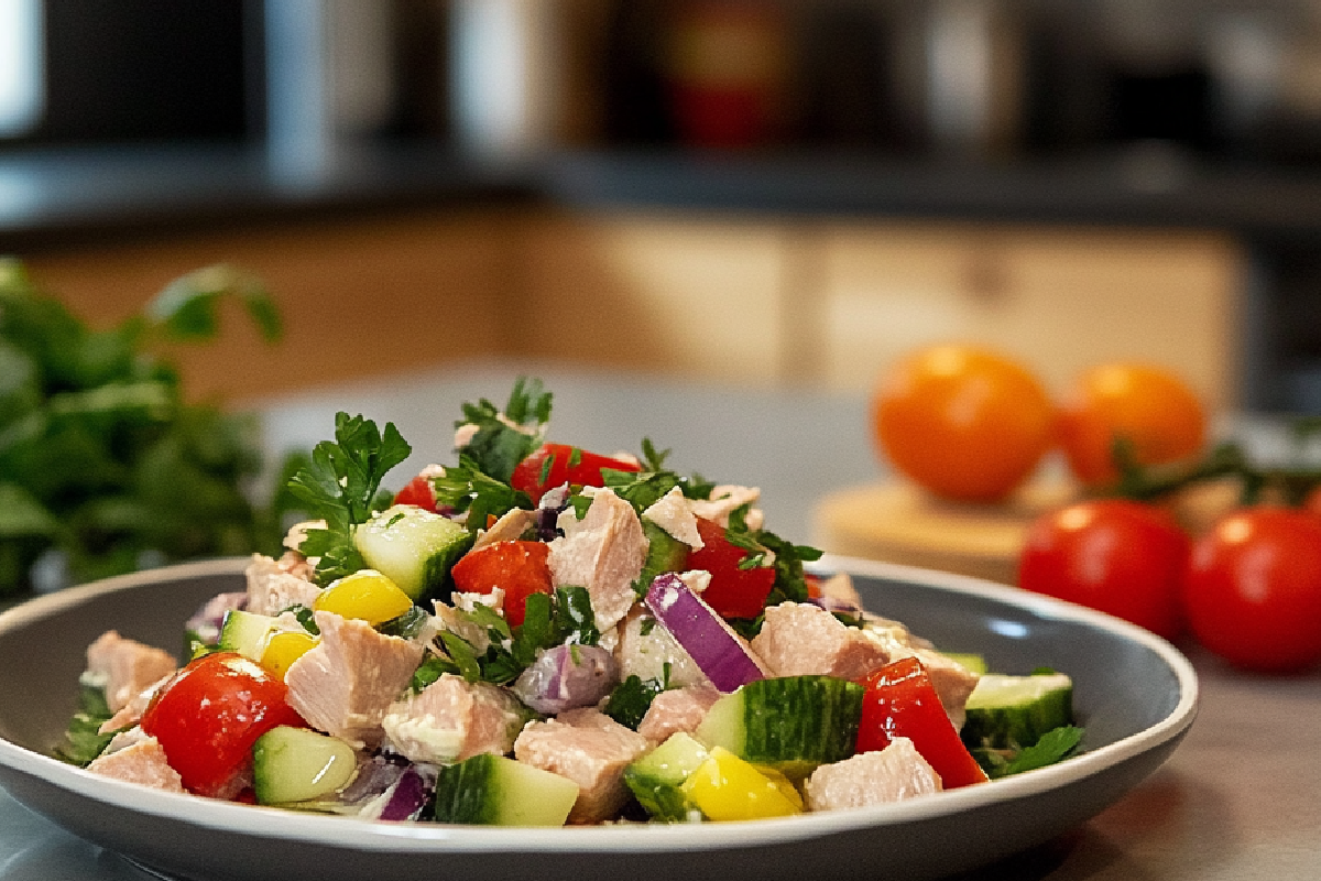 Mediterranean Tuna Salad Recipe