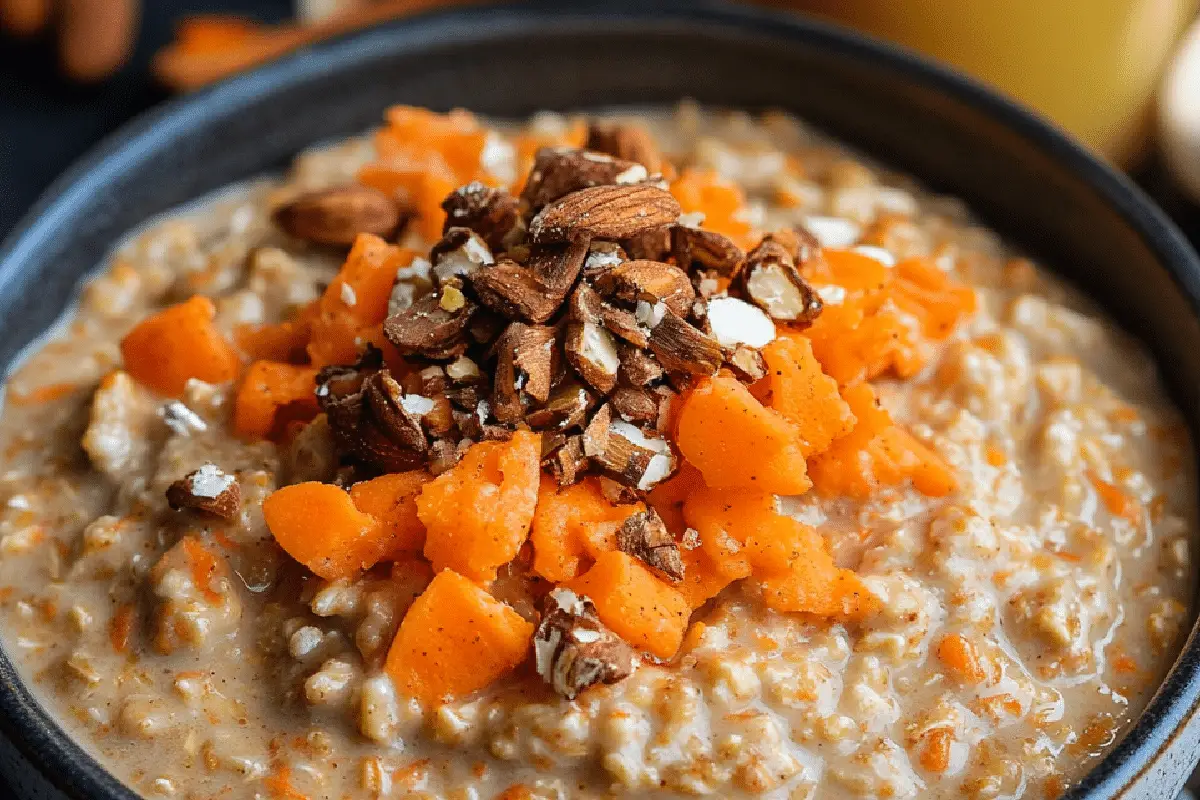Carrot Cake Overnight Oats Recipe