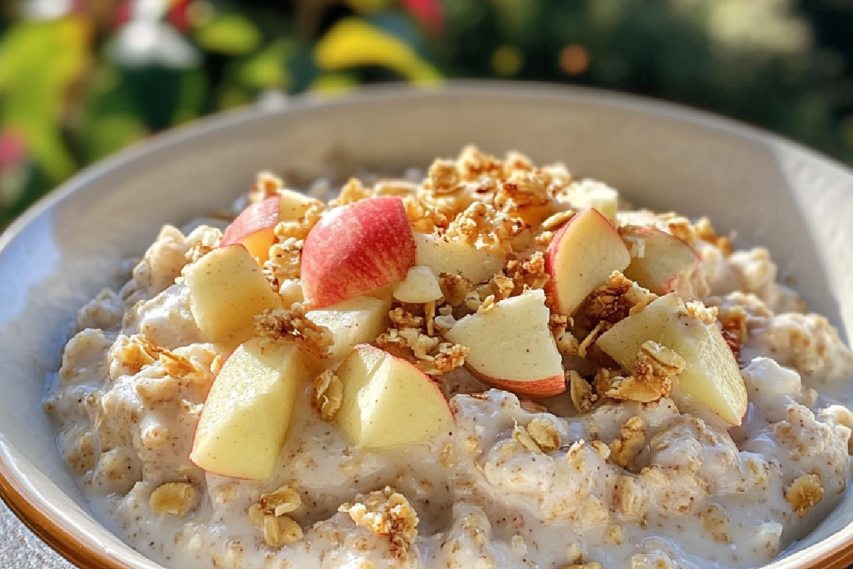 Apple Pie Overnight Oats