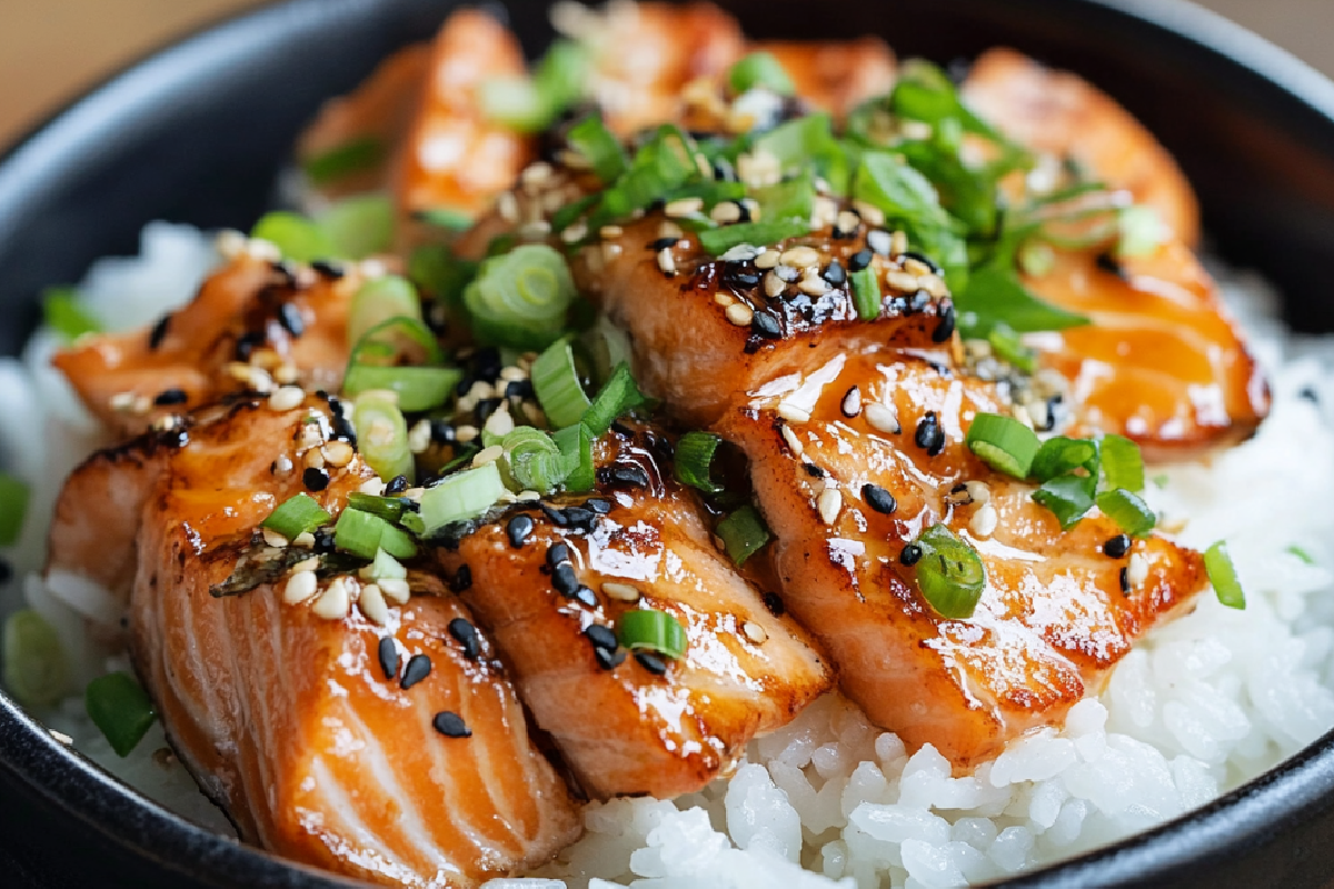 Salmon Rice Bowl