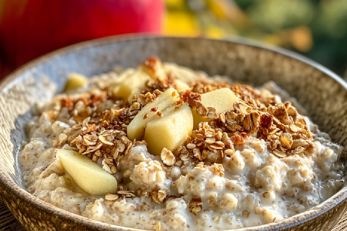 Apple Pie Overnight Oats