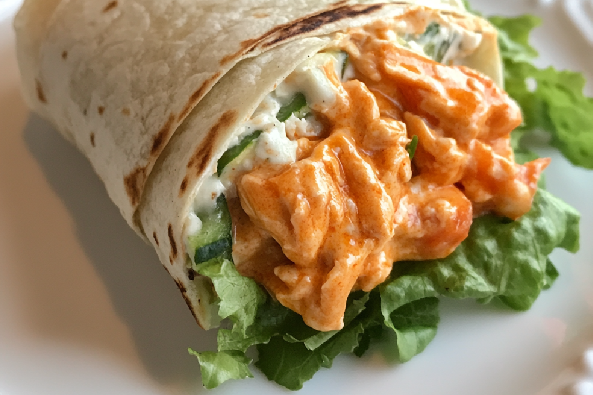 buffalo chicken wrap