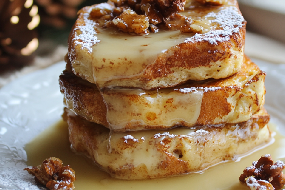 Eggnog French Toast 