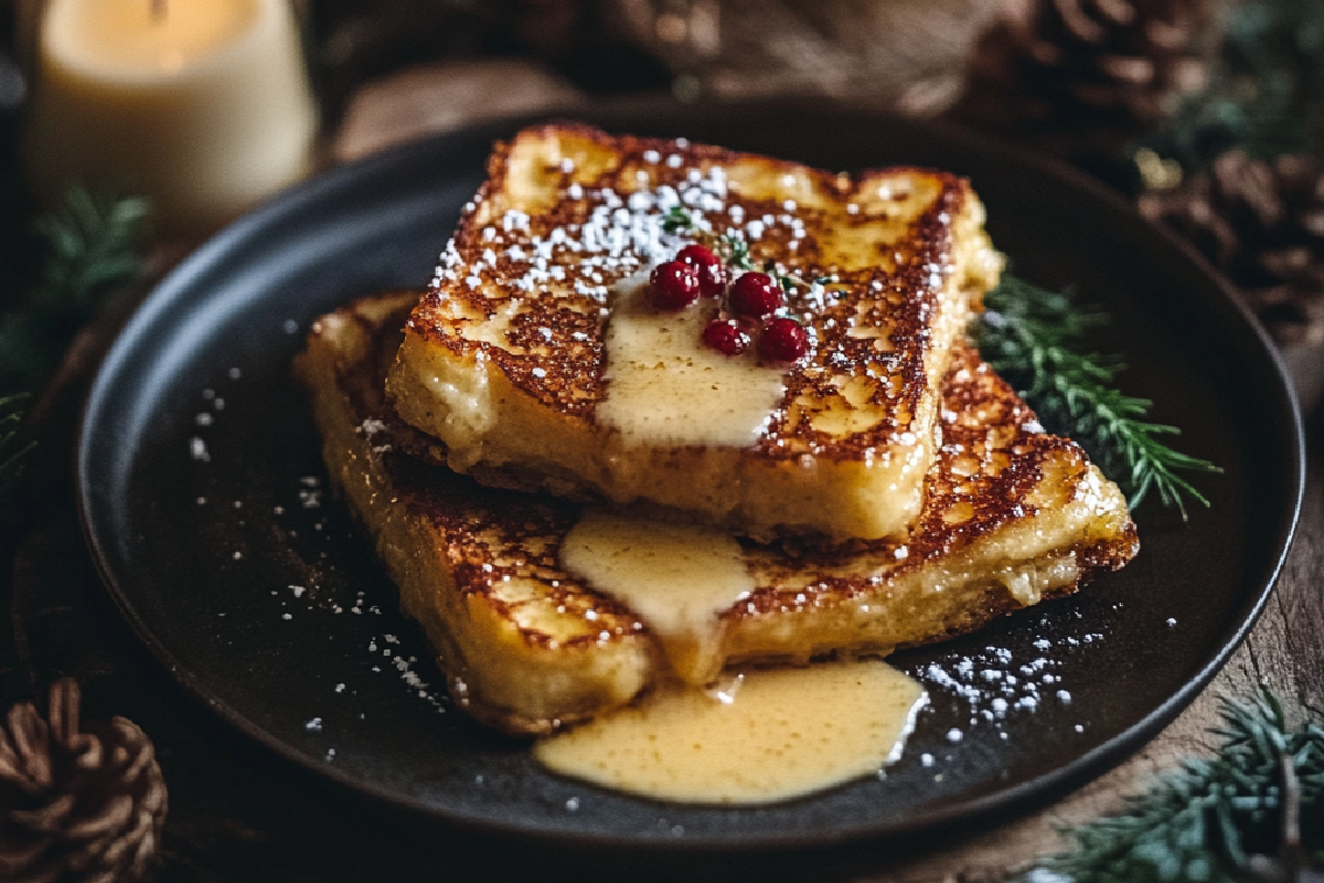 Eggnog French Toast 