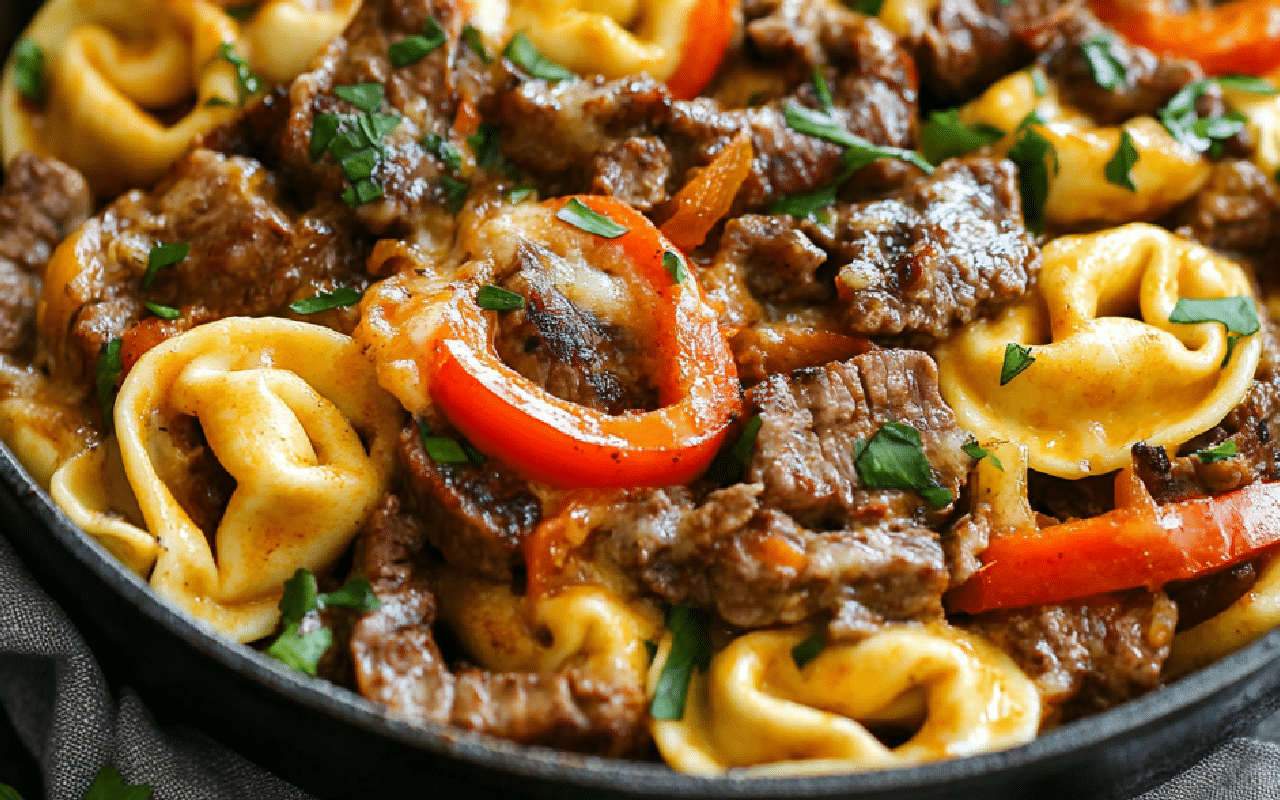Cheesesteak Tortellini Recipe: A Delicious Twist on Two Comfort Food Favorites