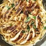 Blackened Chicken Alfredo