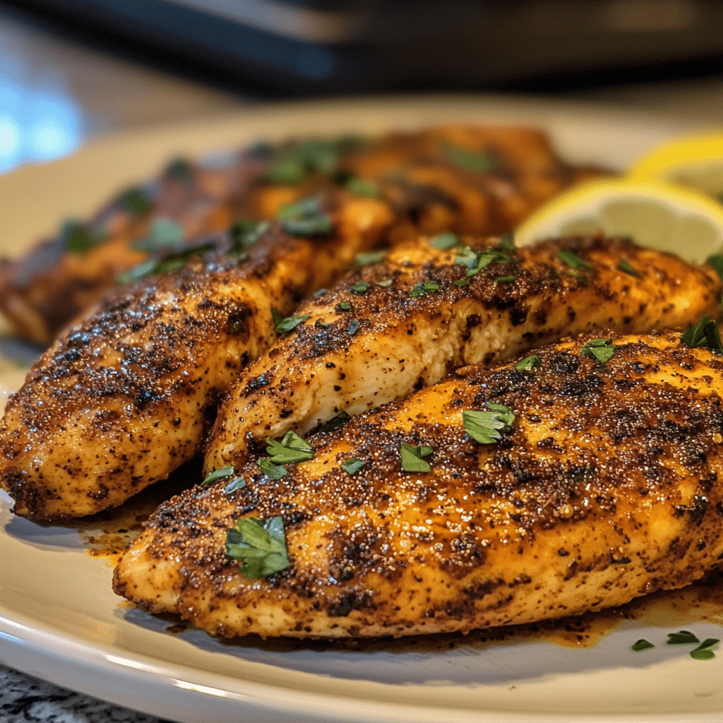 Easy Blackened Chicken Recipe