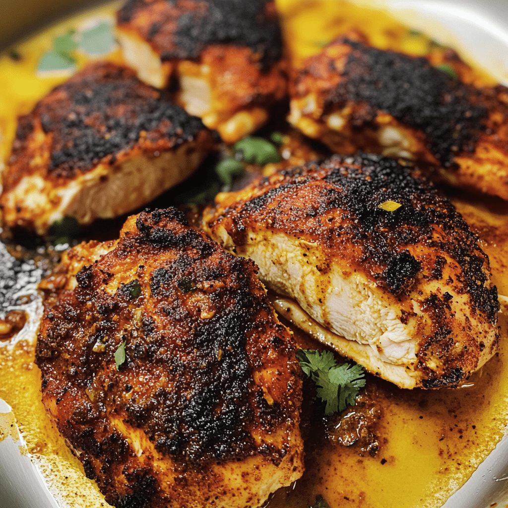 Juiciest Blackened Chicken Recipe