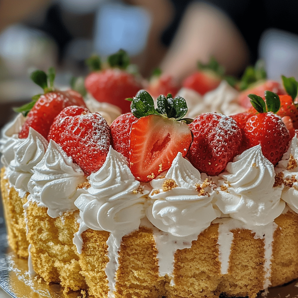 Strawberry Shortcake Cake Recipe – Easy Step by Step Guide