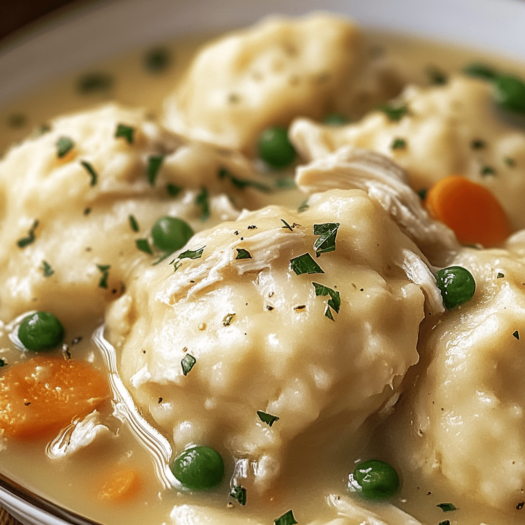 Old-Fashioned Chicken Dumplings Recipe