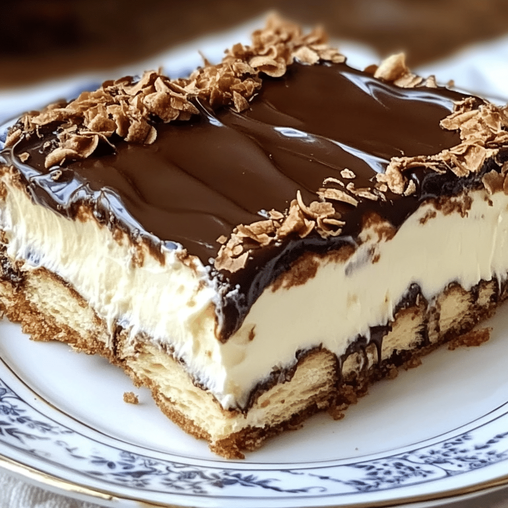 No-Bake Eclair Cake Recipe