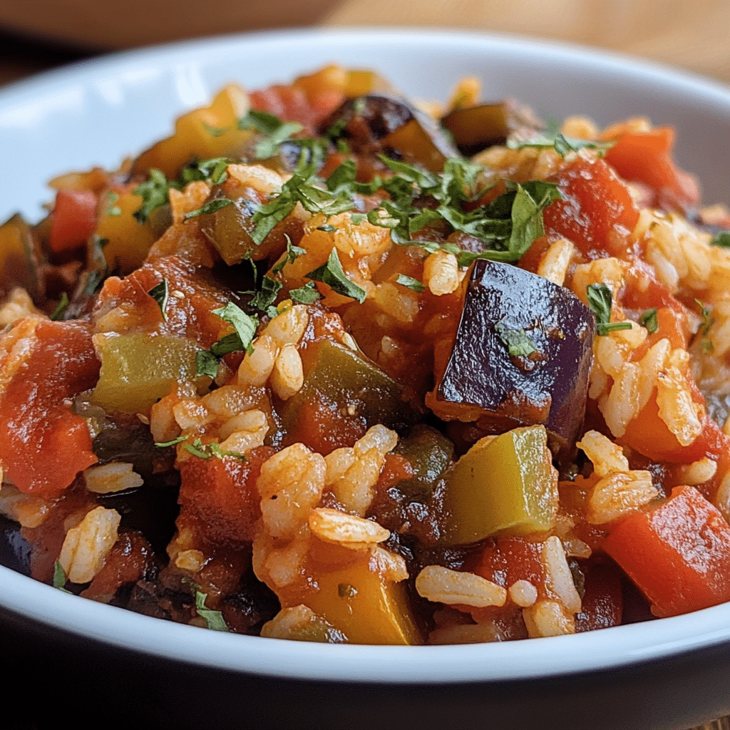 Ratatouille with Rice Recipe 