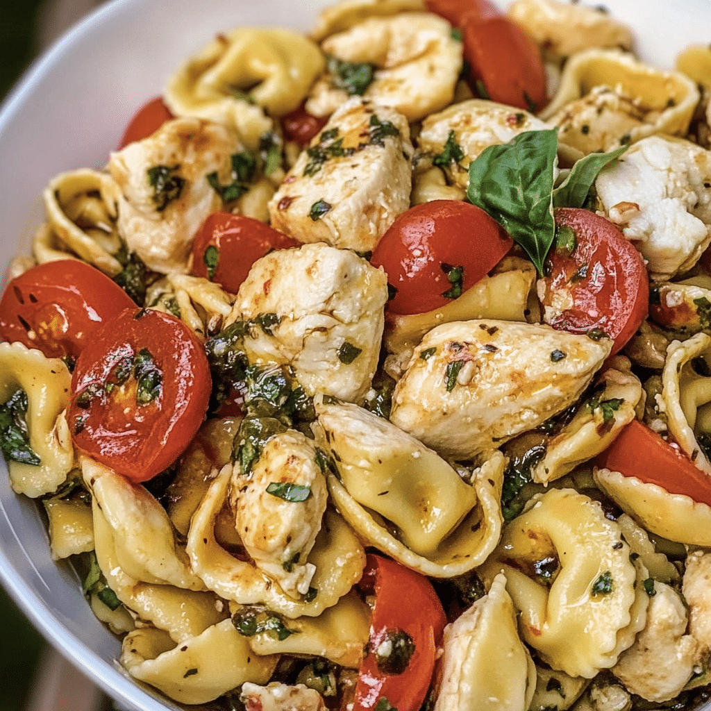 Chicken Caprese Tortellini Recipe