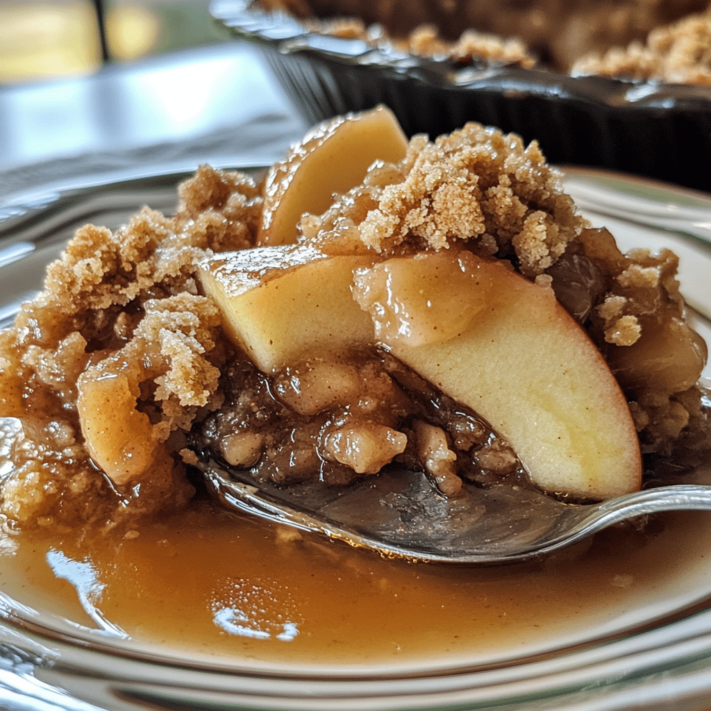 3 Ingredient Apple Crisp with Pie Filling