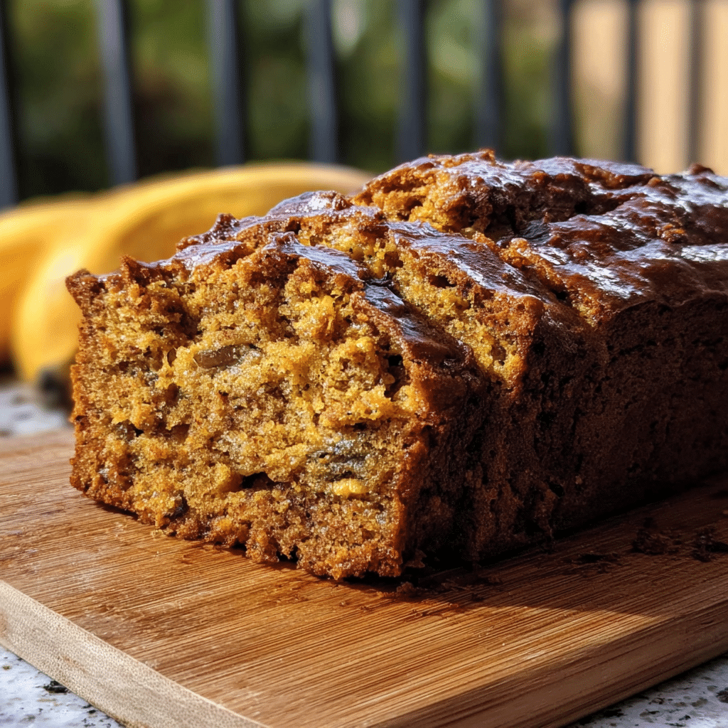 Pumpkin Banana Bread Recipe