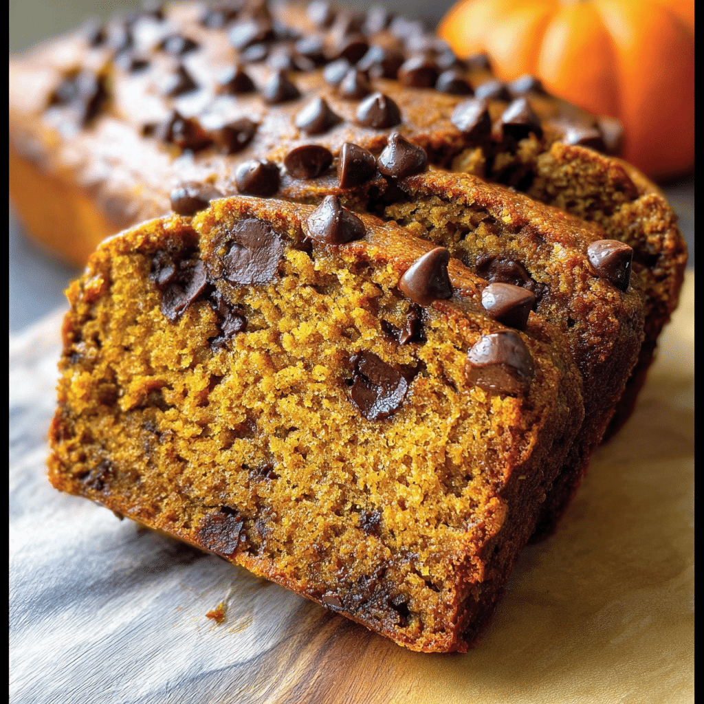 Banana Chocolate Chip Pumpkin Bread Recipe