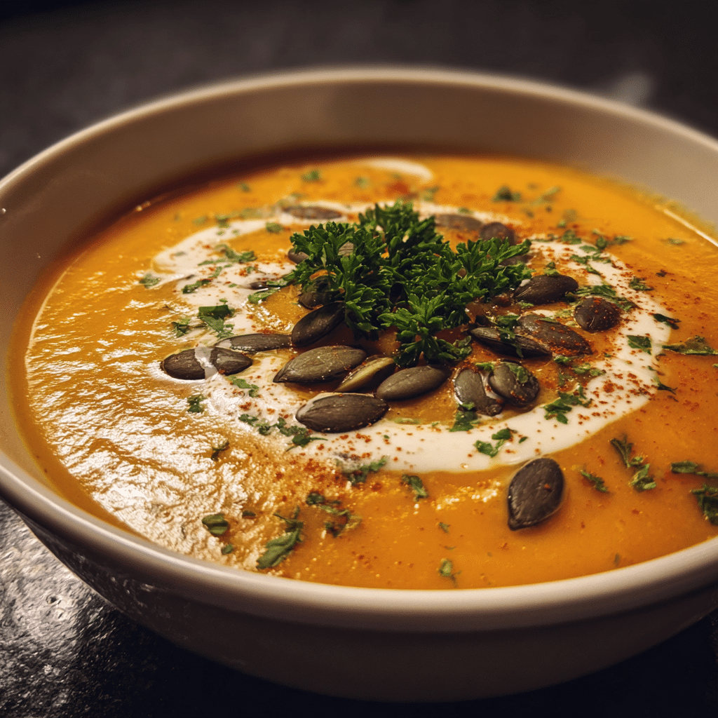 Roasted Butternut Squash Soup Recipe