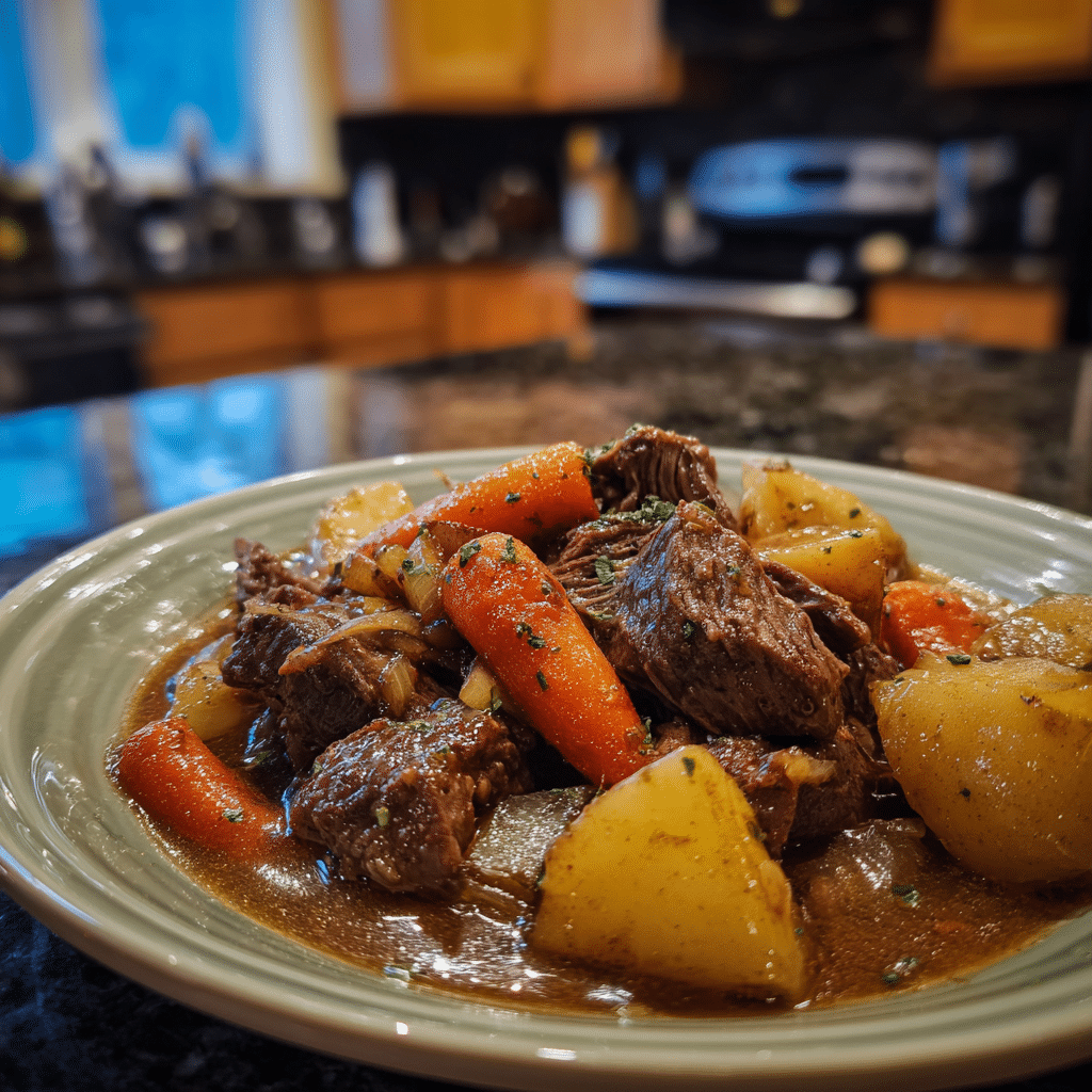The Easiest Crockpot Beef Stew Ever