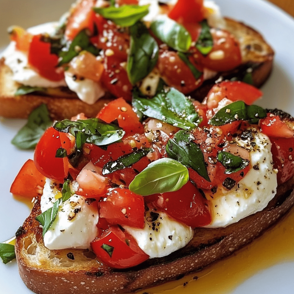 Bruschetta Recipe Burrata Recipe
