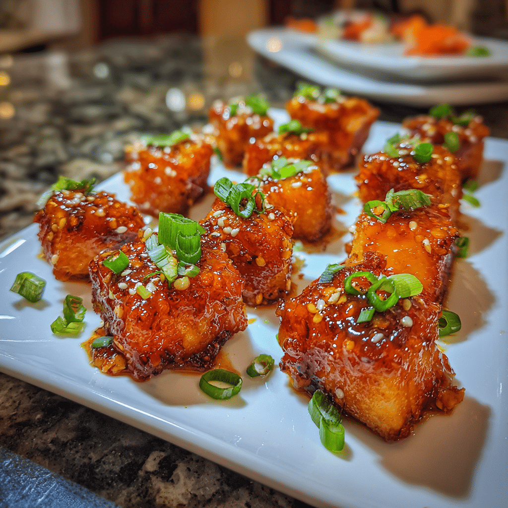 Crispy Bang Bang Salmon Bites (Sweet & Spicy)