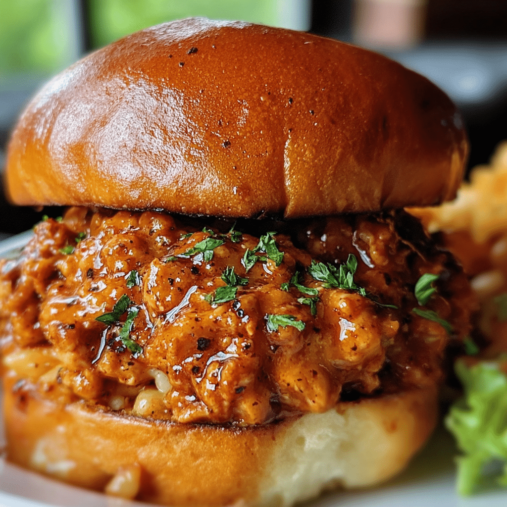 Delicious Cajun Chicken Sloppy Joes Recipe 