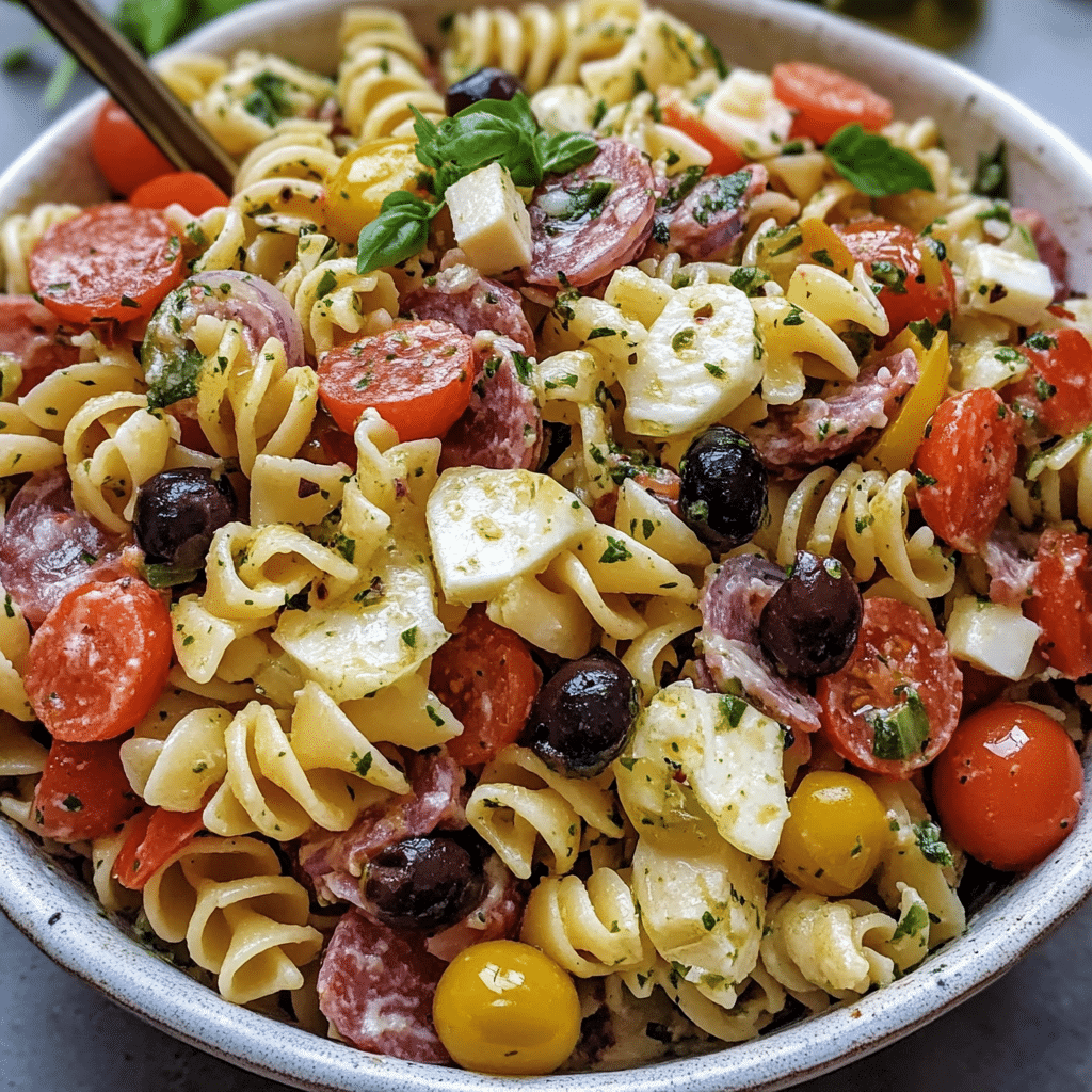 Italian Pasta Salad Recipe