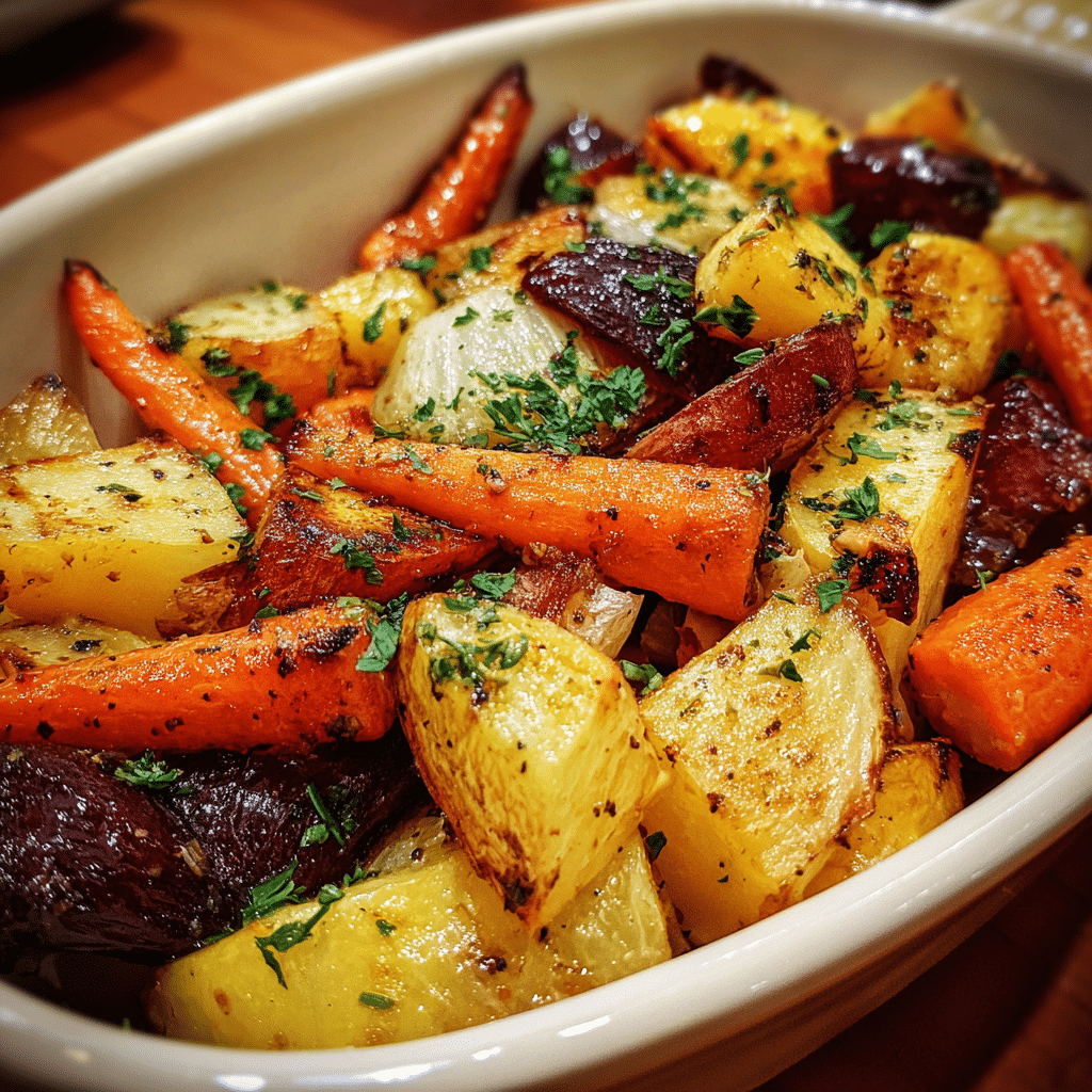 Roasted Root Vegetables Recipe