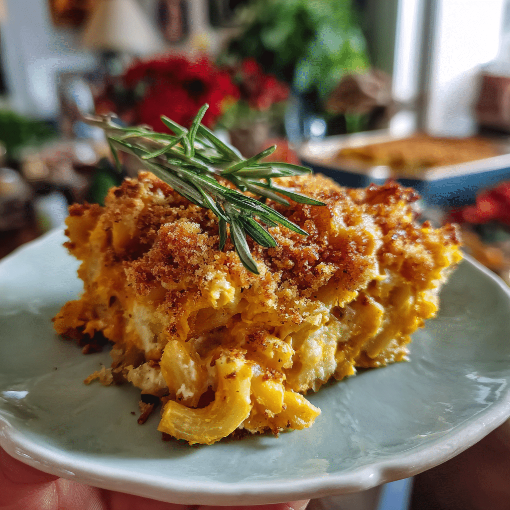 Baked Vegan Pumpkin Mac & Cheese Recipe