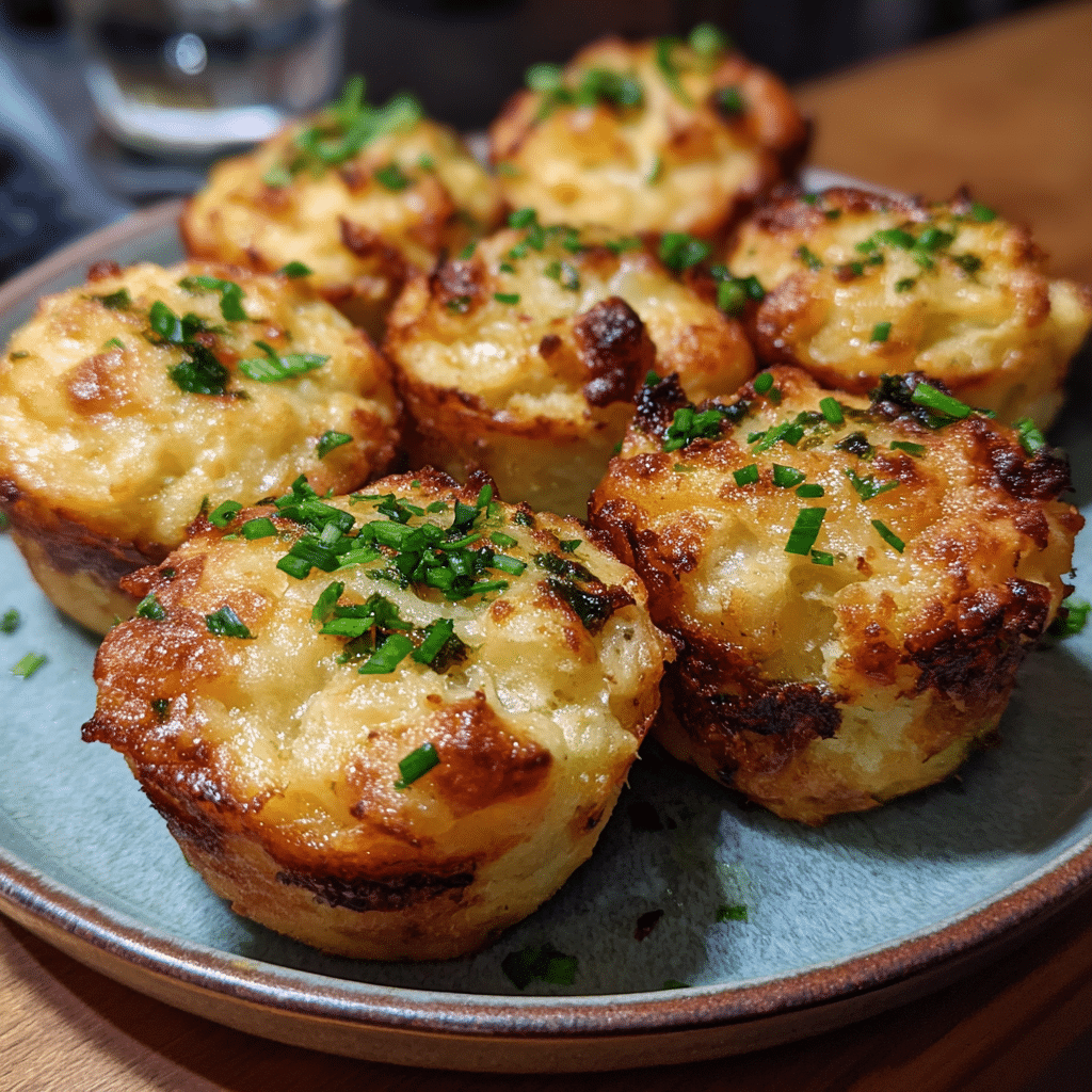 Cheesy Mashed Potato Puffs Recipe