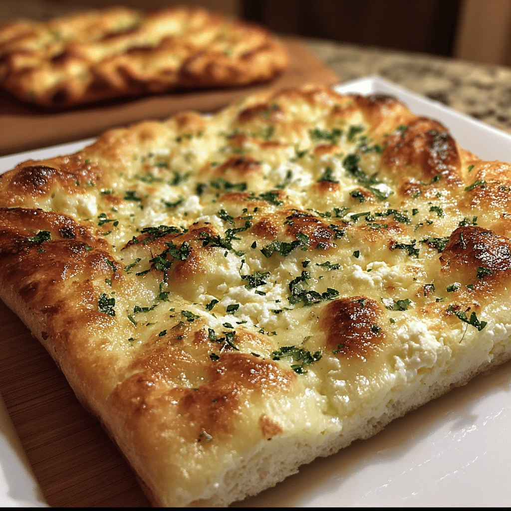 Easy 2-Ingredient Cottage Cheese Flatbread Recipe