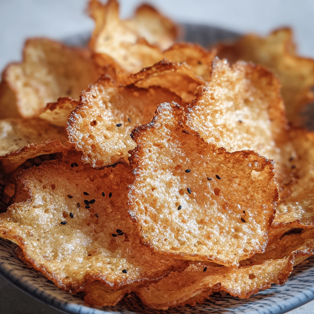 Crunchy Cottage Cheese Chips in Minutes Recipe