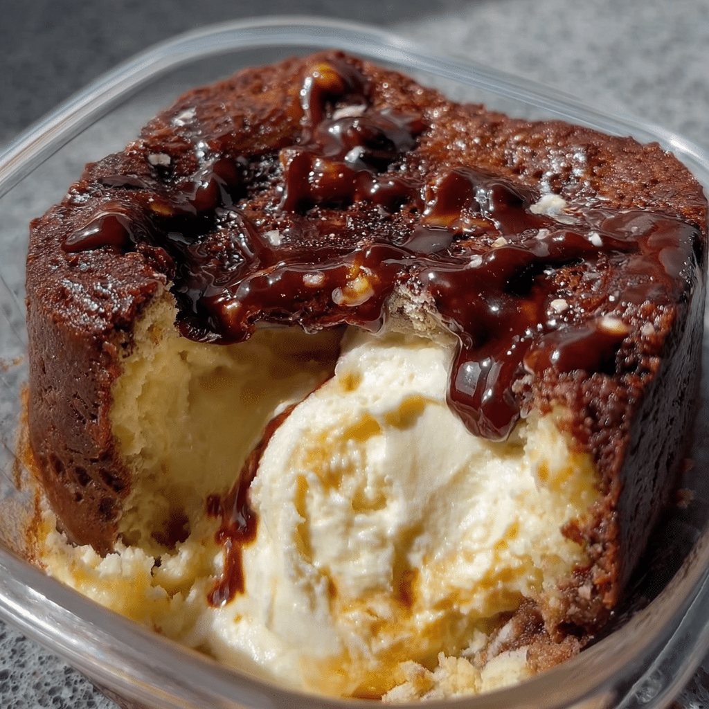 Cottage Cheese Lava Cake