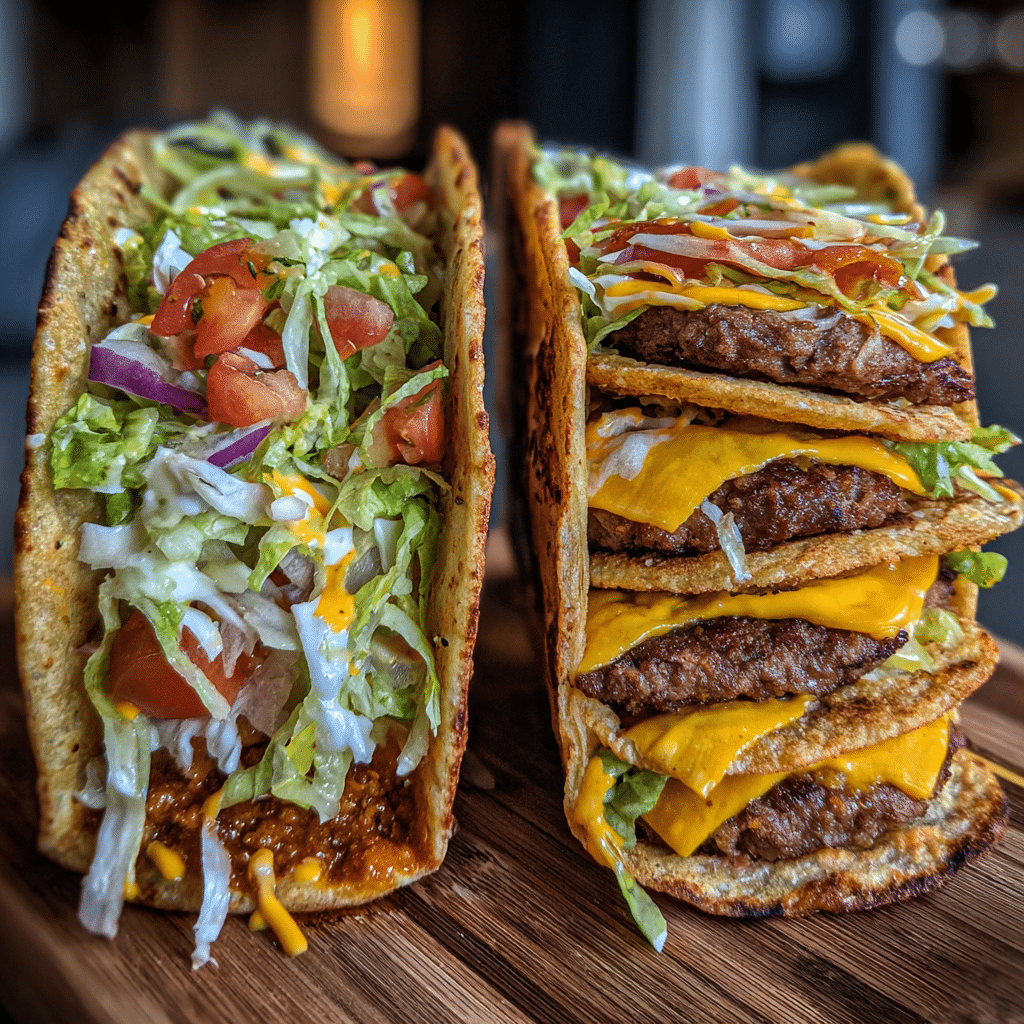 Big Mac Smash Burger Tacos Recipe