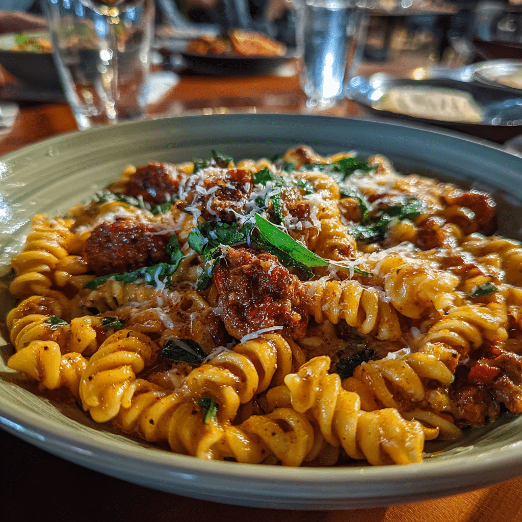 Cajun Sausage Pasta Recipe