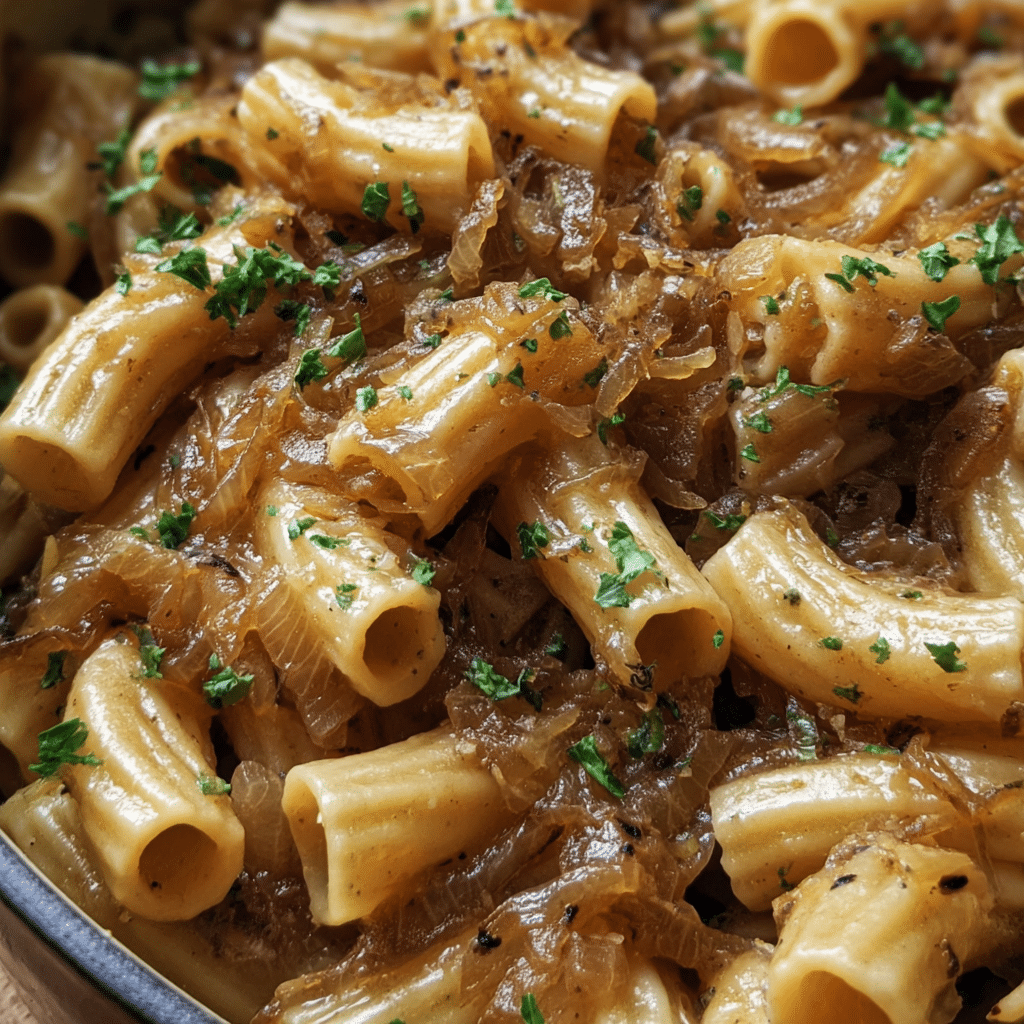 One-Pot French Onion Pasta Recipe