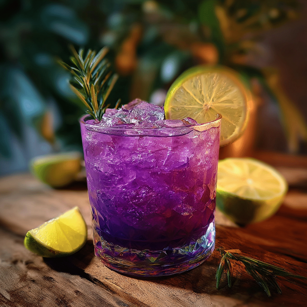 Purple Lemonade Mocktail Recipe