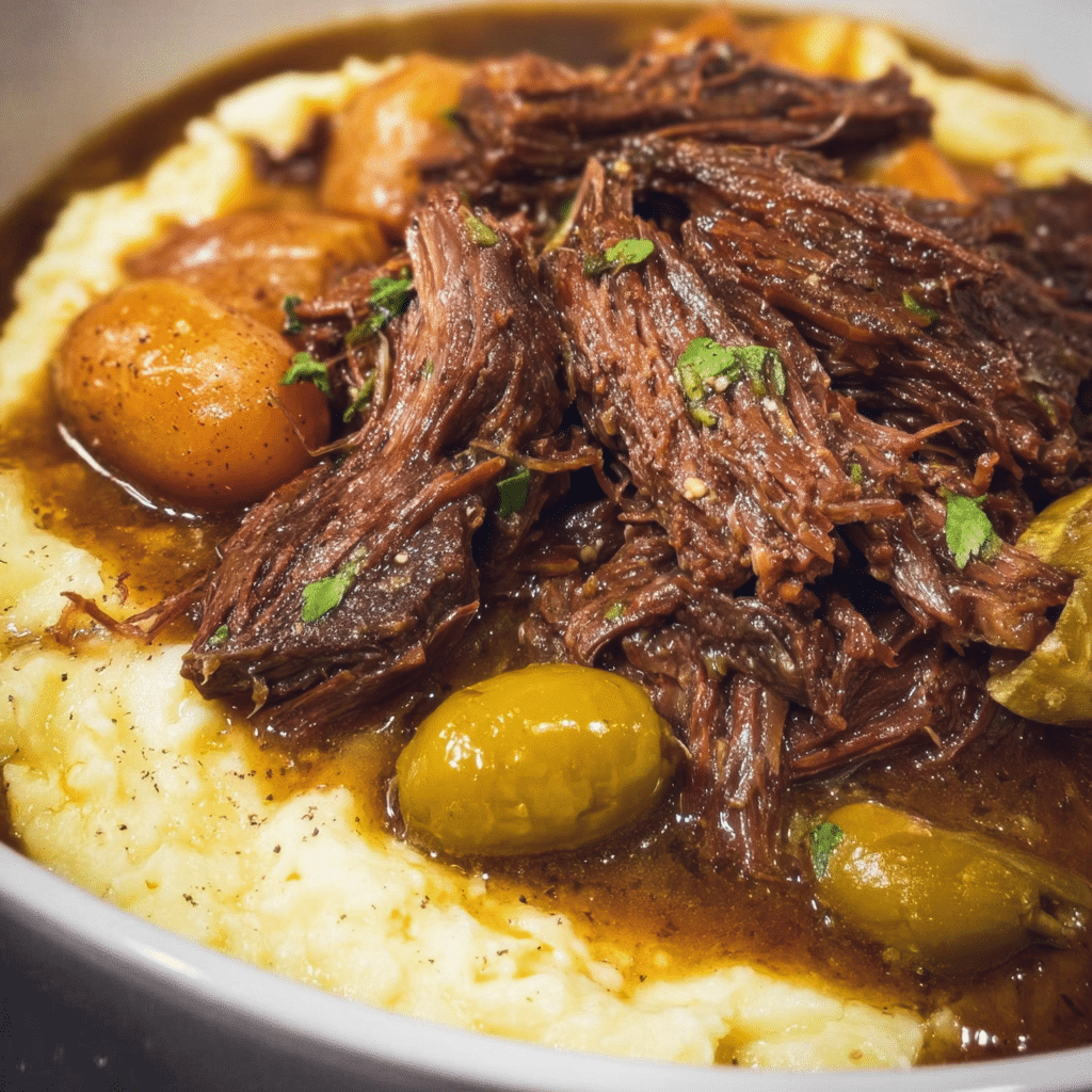 Crockpot Mississippi Pot Roast