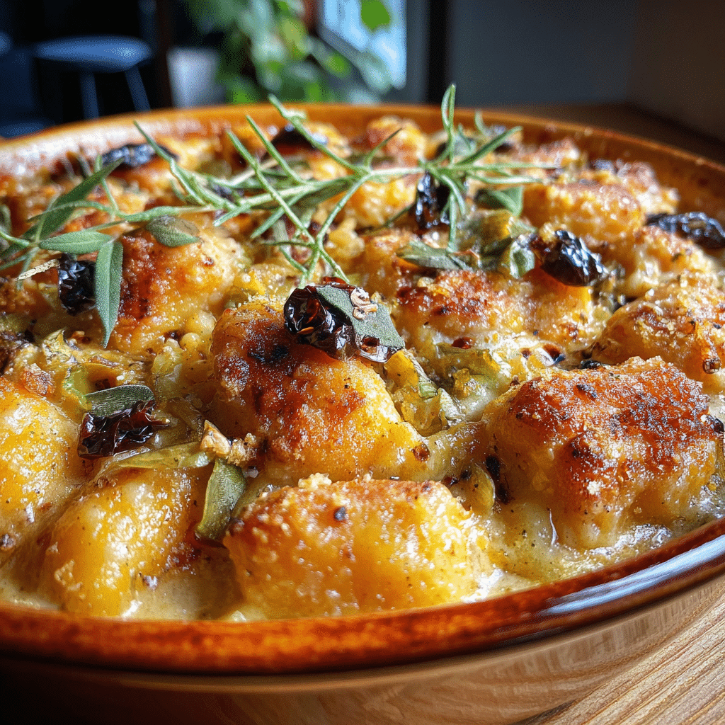 Pumpkin Gnocchi Bake | Culinary Cartel Pumpkin Gnocchi Bake