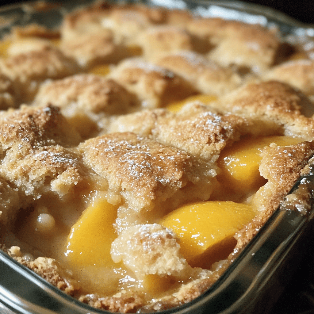 Fresh Southern Peach Cobbler Recipe