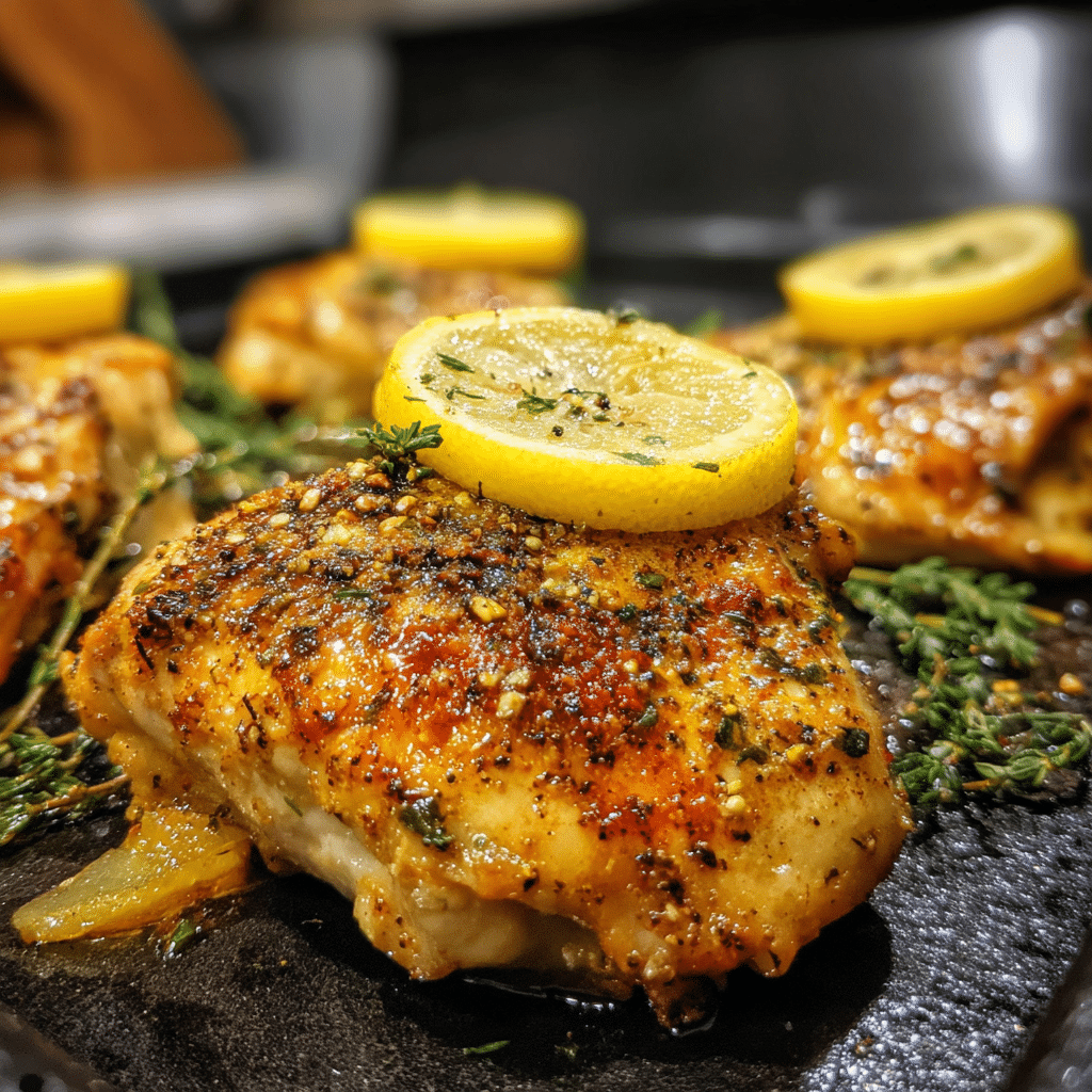 Sheet Pan Lemon Pepper Chicken
