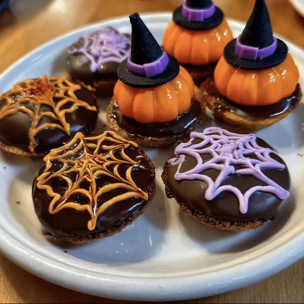 Quick And Easy Halloween Desserts (Cookie Witch Hats)
