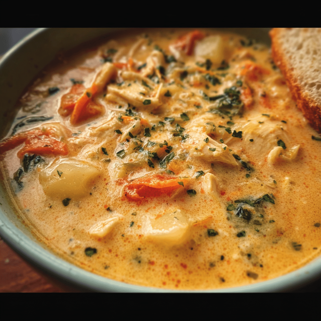 How To Make Creamy Chicken Soup