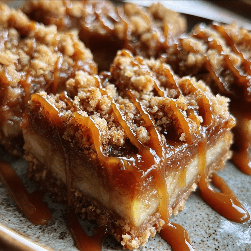 Irresistible Salted Caramel Apple Bars for Fall Recipe