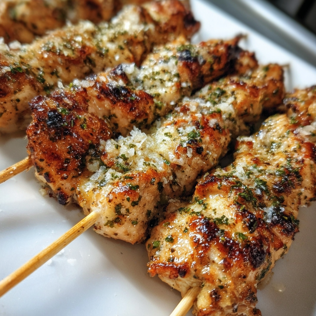 Grilled Ranch Garlic Parmesan Chicken Skewers – A Flavor Explosion! 11 image 285